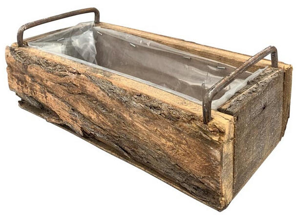 BC Kurv trekasse m/plastikk 30x15x8,5cm