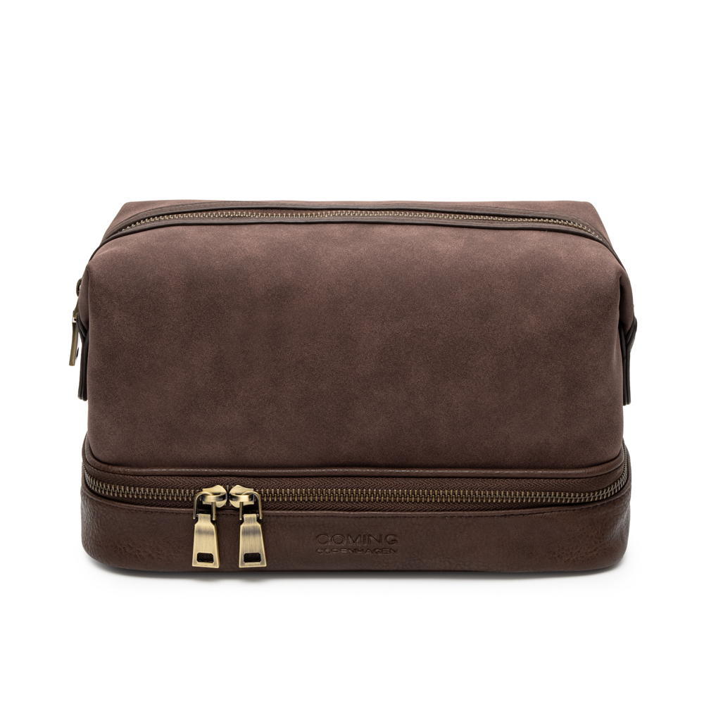 Coming Copenhagen Toalettveske VINCENT Herre dark earth