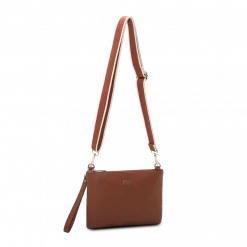 LYCKE Clutch ALMA svart brun