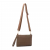 LYCKE Clutch ALMA svart taupe