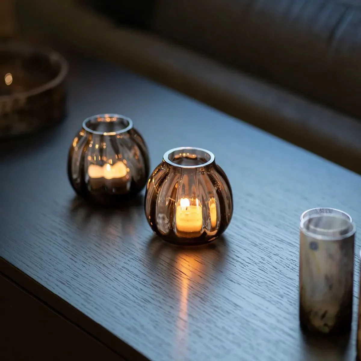 Hadeland ELLA lyslykt 2 pk kakao