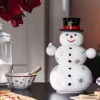 Villeroy & Boch chirtsmas toys memory snowman jar