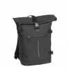 New Rebels William Riverside Sekk Rolltop Svart