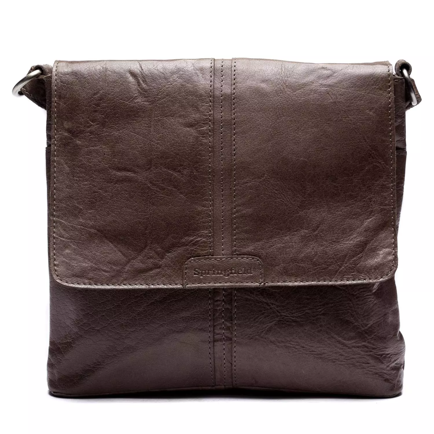 Springfield skinnveske Firenze brun