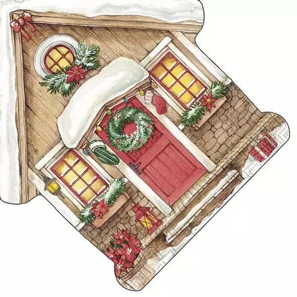 Ihr Servietter shaped FESTIVE HOUSE