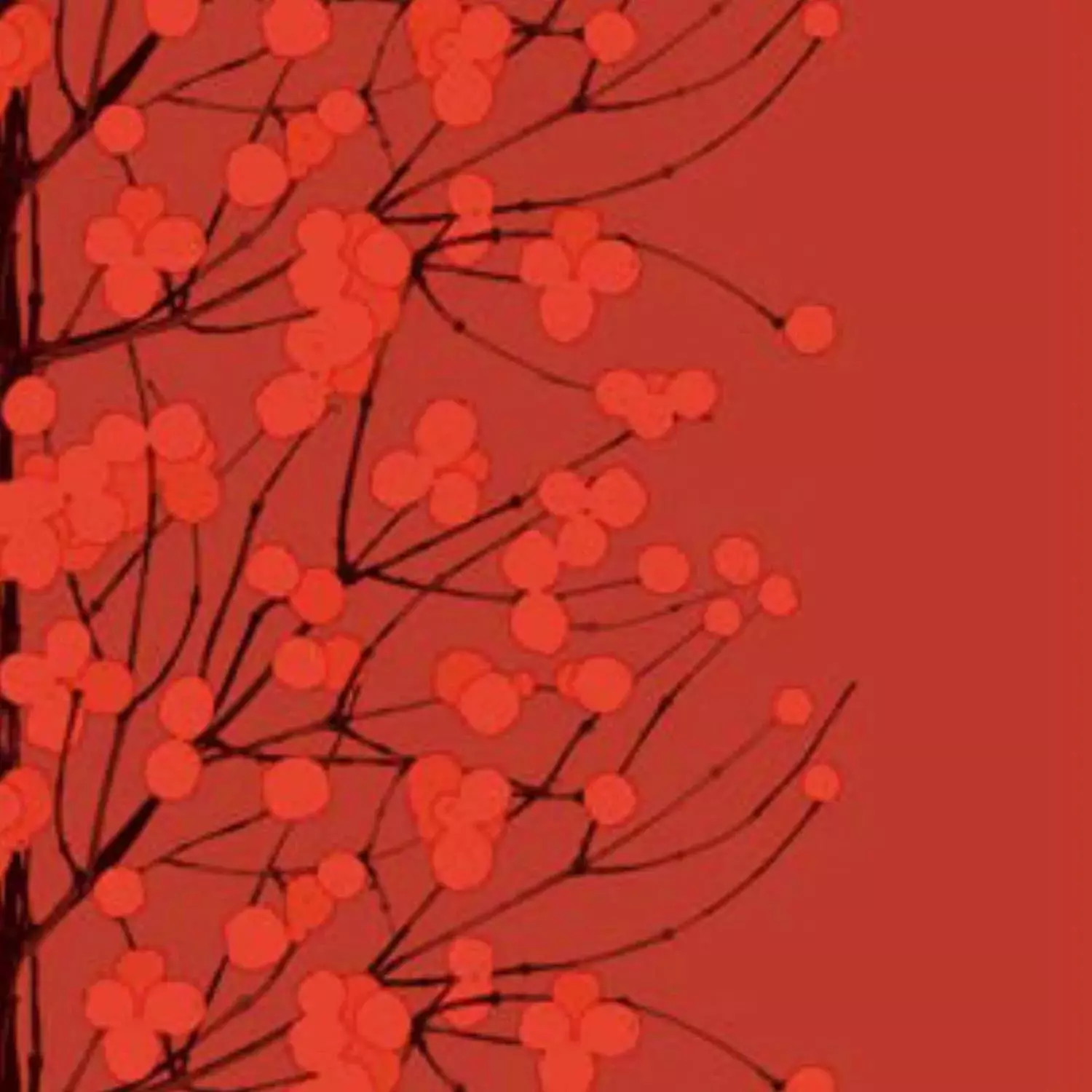 Marimekko Servietter Lunch 33x33 cm,LUMIMARJA red