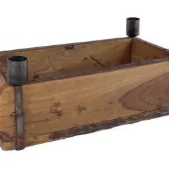 BC Mursteinsform Lysestake natur 32x14x13cm