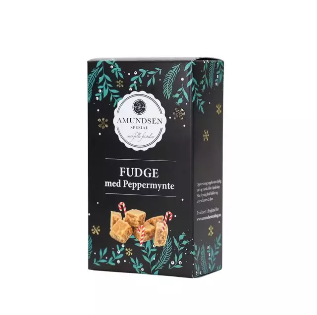 Amundsen Fudgev med Peppermynte