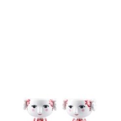 Eva Telyslykt Ø6.5 cm rød 2 stk.