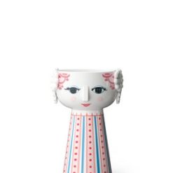 Eva Lysestake H14 cm støvet rød