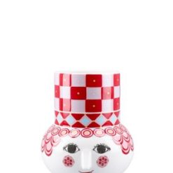 Olga Vase H15 cm rød