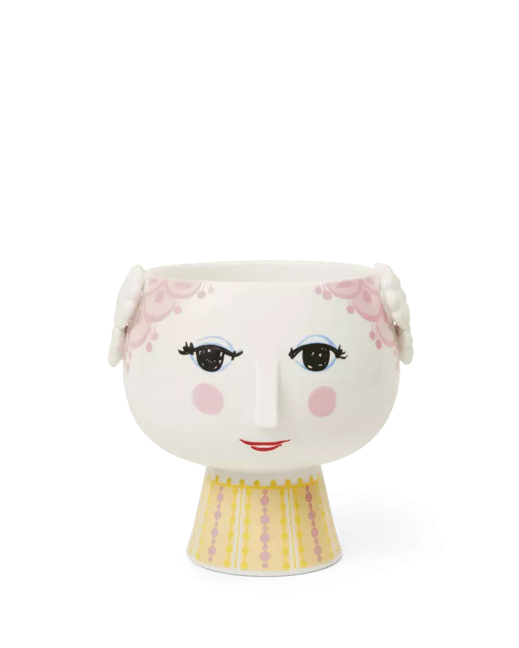 Eva Potteskjuler på fot Ø 15,5 cm pink