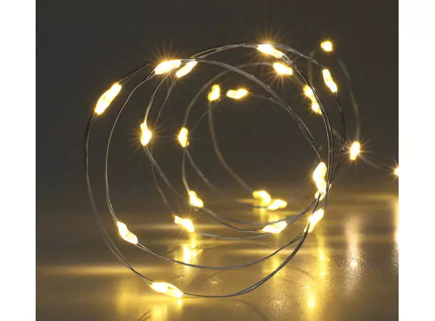 LED Lyslenke 40 Varmhvite lys 200cm