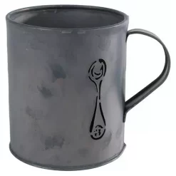 Bestikkurv sink metall 10x14x12cm