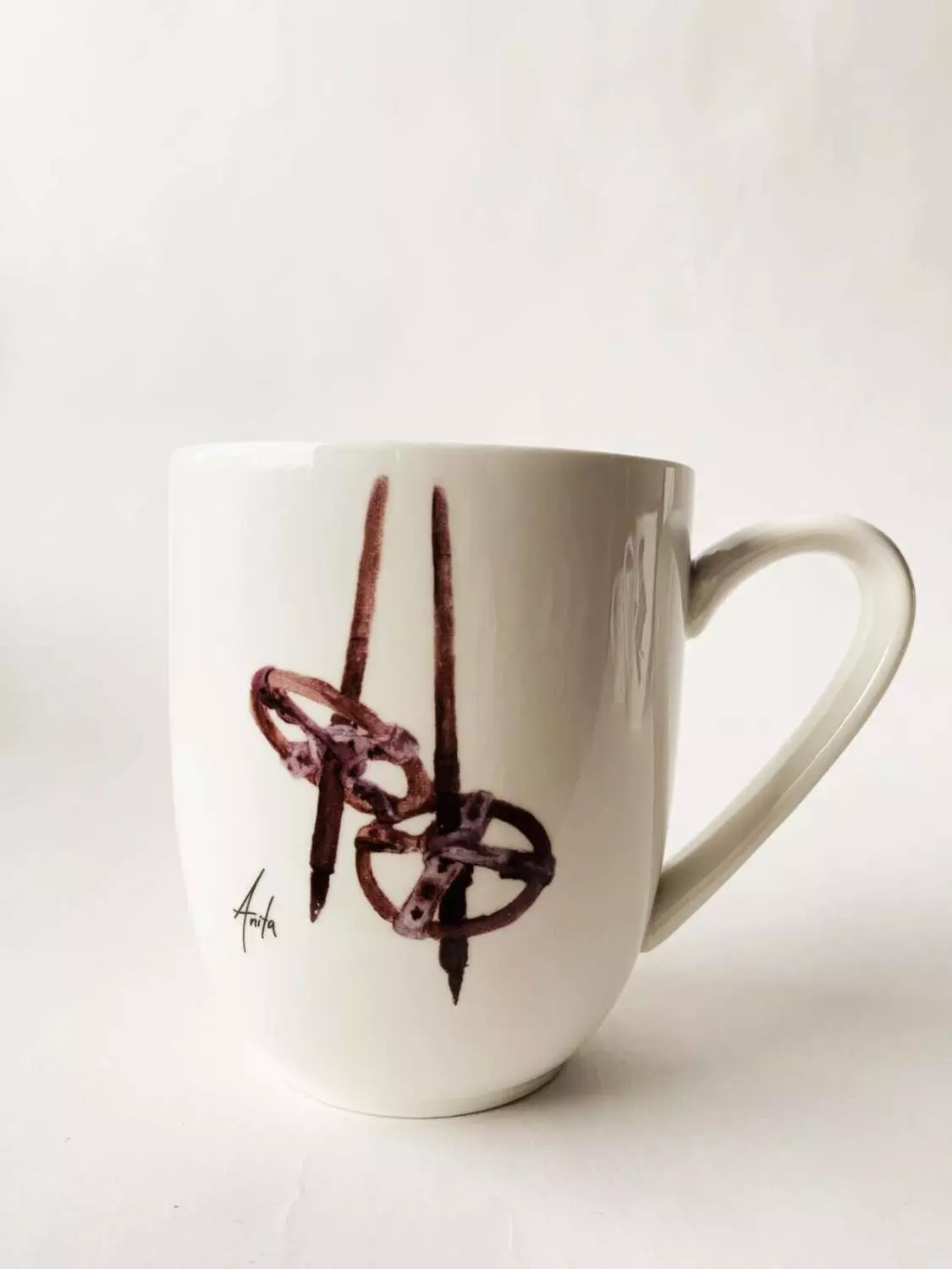 Krus skistaver h 13,5 cm