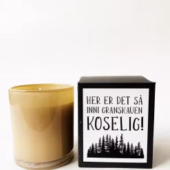 Trend Duftlys i gaveeske L "inn i granskauen koselig"