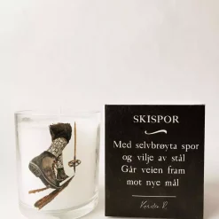 Trend Duftlys i gaveeske 8x9cm Skisko - bomull