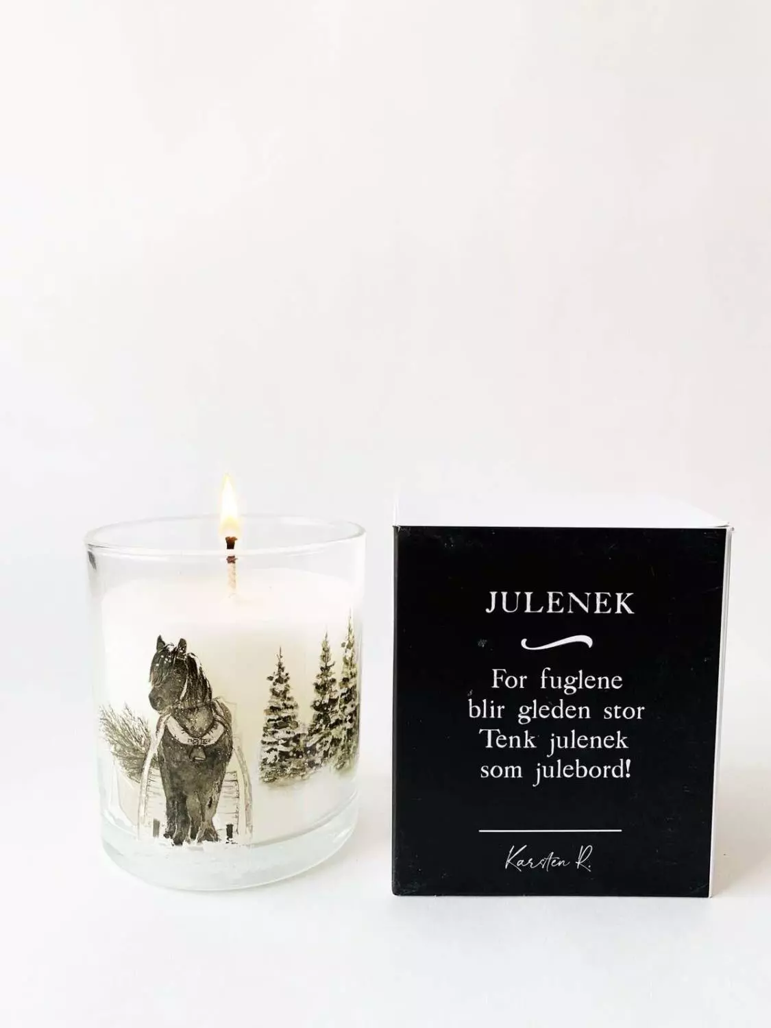 TrendTrend Duftlys i gaveeske L "hygge" - jul nostalgi