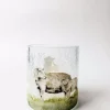 Trend Lysglass krakelert frostet sau 9x10 cm