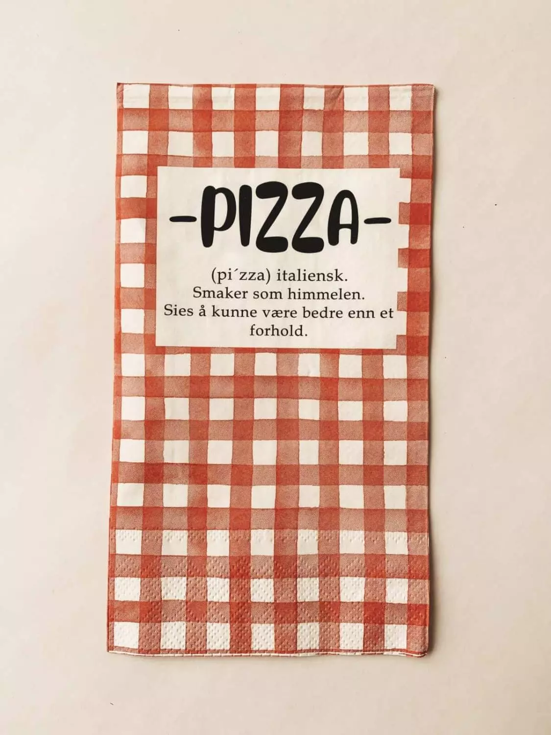 Trend Serviett Pizza 33x44 cm