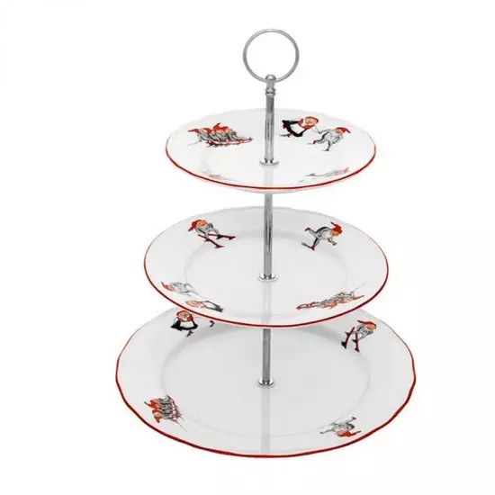 Nisse Kakefat 3 etg (26,5 + 20,5 og 15 cm)