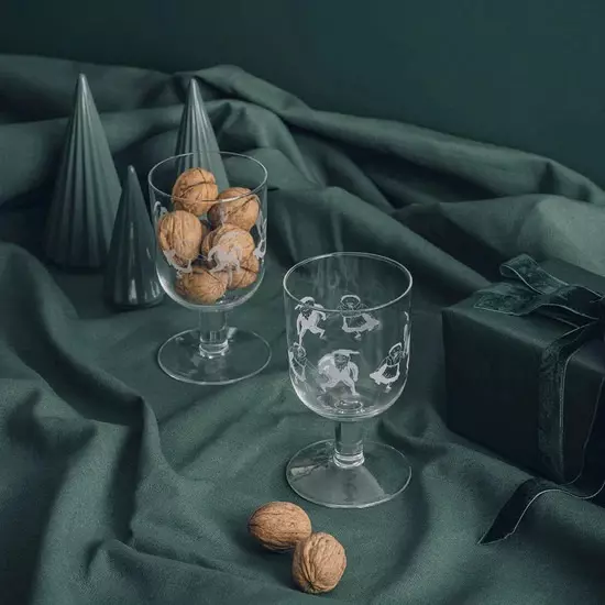 Nisseglass m/stett 380 ml 2 pk