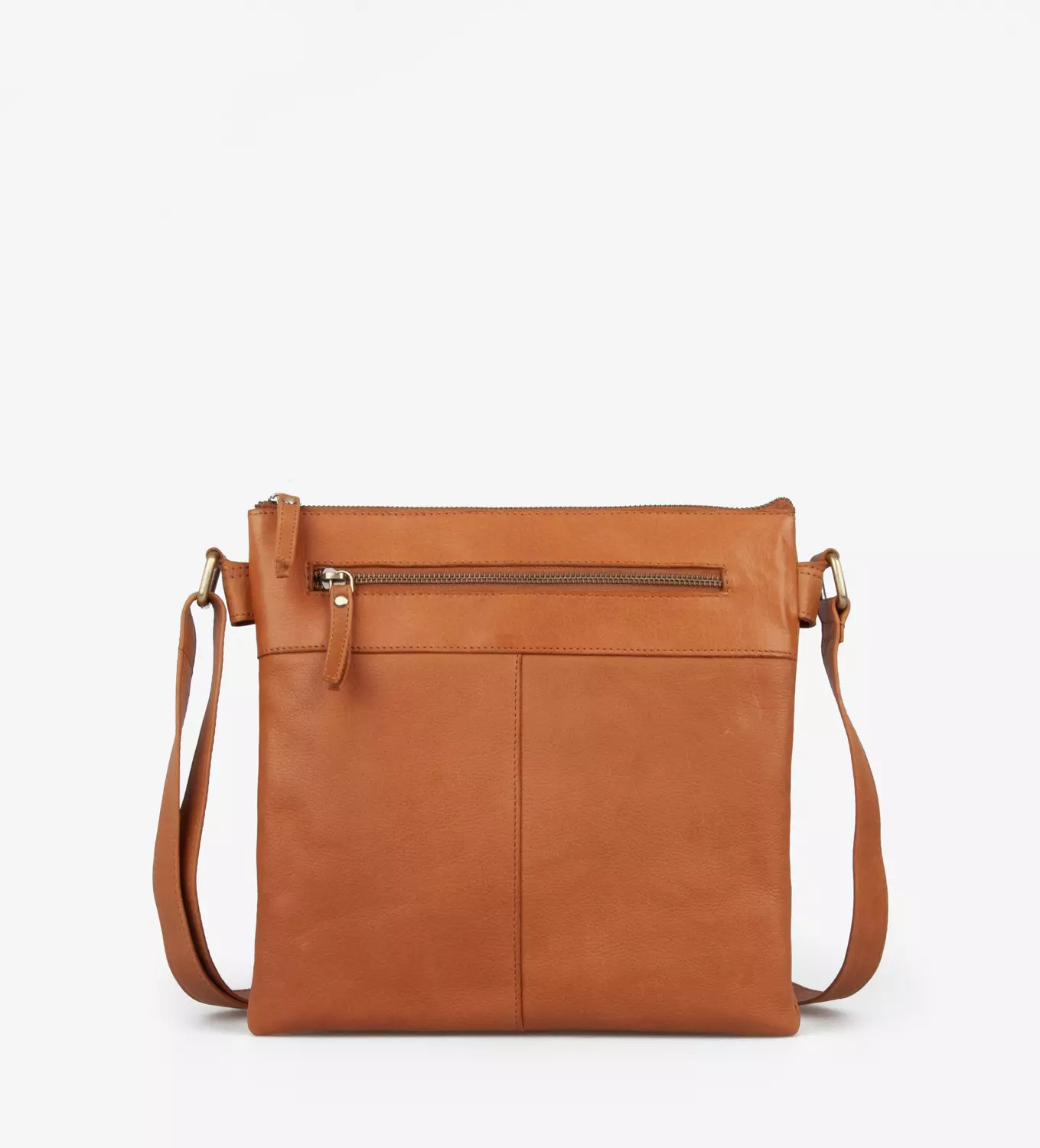 TREATS Skinnveske ANSA Crossbody Cognac