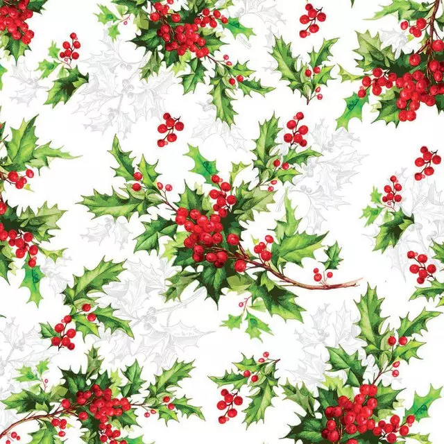 Ambiente Lunch Servietter Ilex all over