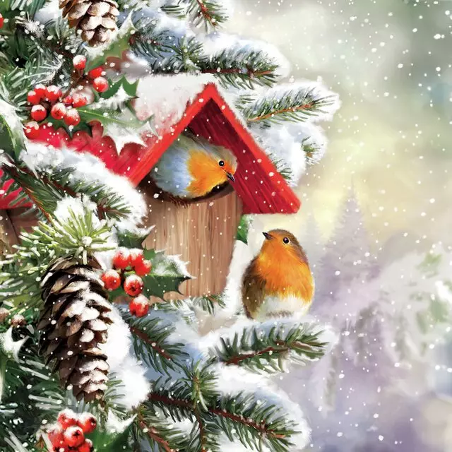 Ambiente Kaffe Servietter