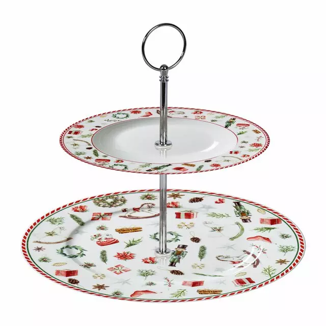 Hermine - Etasje fat 27xH23 cm Porselen