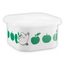 Mummi Emaljekrukke med lokke - Epler