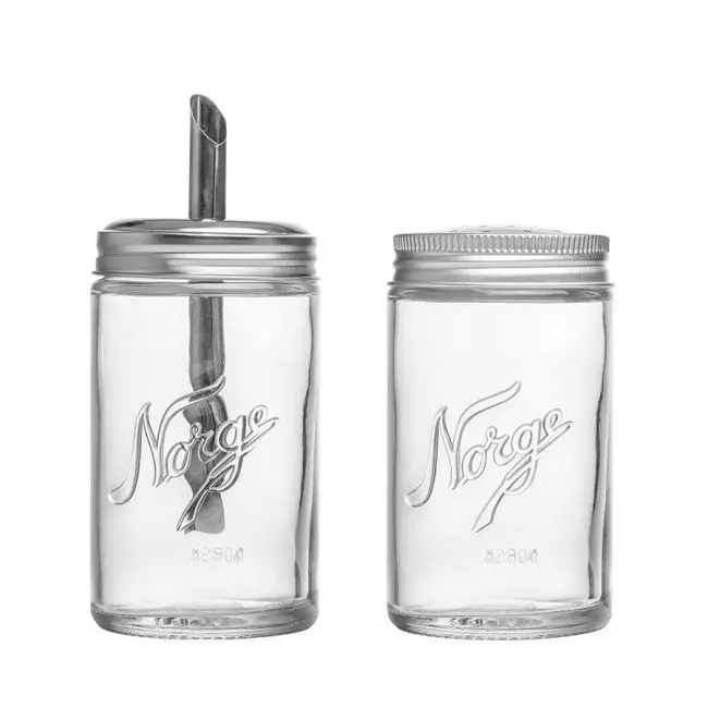 Norgesglasset Sukker og Kanel sett