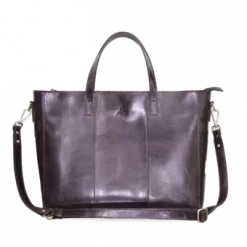 House of Sajaco Skinnveske (tote) brun