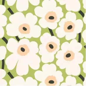 Marimekko serviett lunsj mini unikko light green