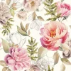 Ambiente servietter Lunch 33x33 cm,Peonies Composition Cream