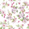 Ambiente servietter Lunch spring blossom white