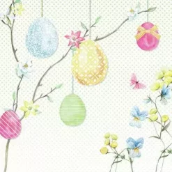 Ambiente Lunch servietter HANGING EGGS