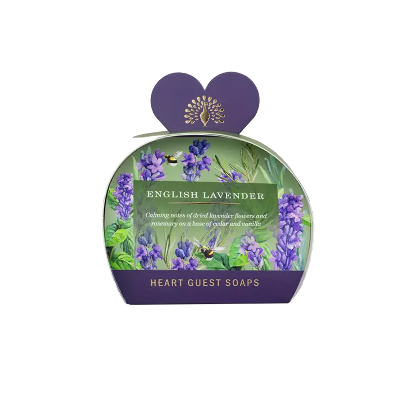 Hjertesåper - English Lavender 3x20g