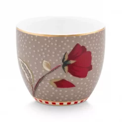 Pip Studio Eggeglass Blooming Tales khaki