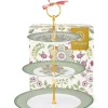 Pip Studio 3 etasjes kakefat Lilly&Lotus light green