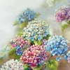 Ambiente Servietter kaffe, Hydreangea shades