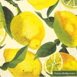 Ihr Lunsjservietter Lemons EB
