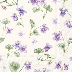 Ihr serviett lunsj dream of violets