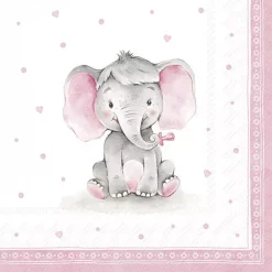 Ihr serviett lunsj baby elephant