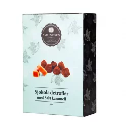 Amundsen Sjokoladetrøfler med salt karamell
