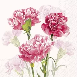 IHR TIMELESS RED cream kaffe 25x25cm