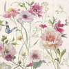 IHR LIVING Wildflowers light rose kaffe 25x25cm