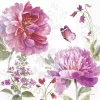 IHR JARDIN ROSE white kaffe 25x25cm