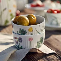 Rosendahl Hammershøi Sommerskål Ø12cm m/kystblomster