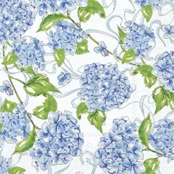 IHR HYDRANGEA ALLOVER LUNCH 33X33cm